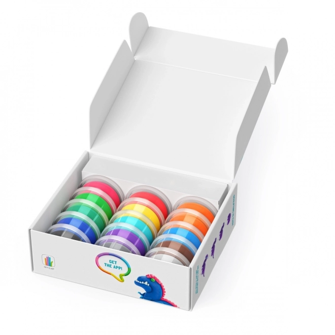 Plastična masa Hey Clay Mega Dinosaurs set