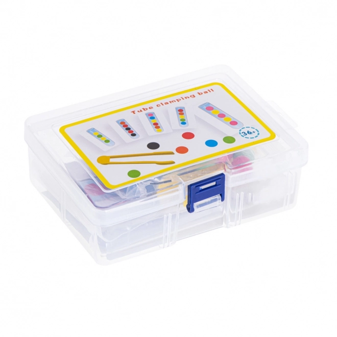 Obrazovna slagalica - šarene montessori kuglice