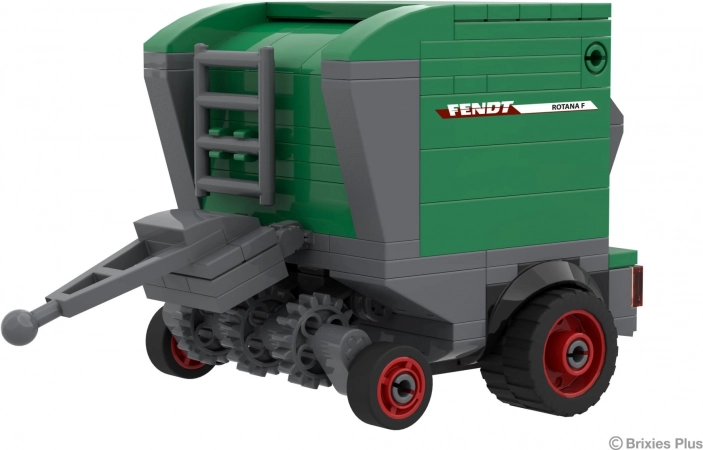 Brixies Plus Fendt Rotana F - Konstruktorski set preše za okrugle bale 1:32