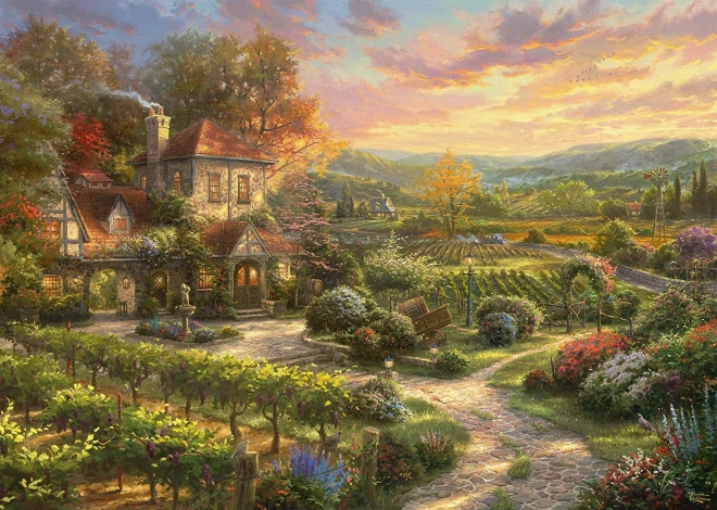 Schmidt puzzle Kuća u vinogradu 2000 komada