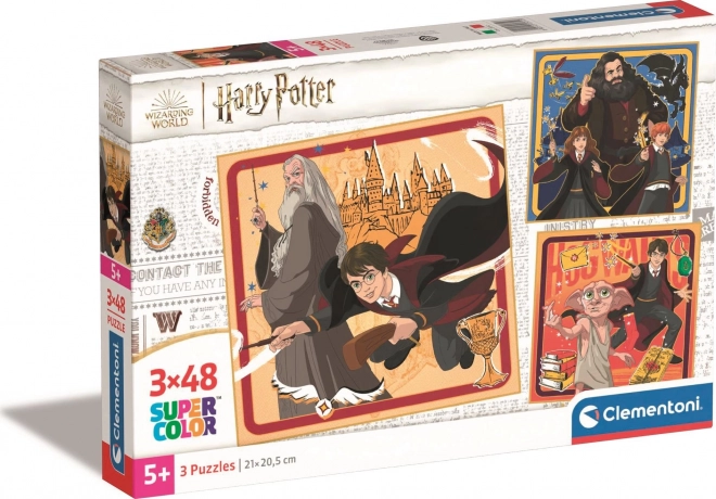 Puzzle Square: Harry Potter, 3x48 dijelova