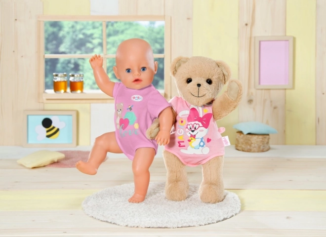 Medvjedić BABY born, ružičasta odjeća