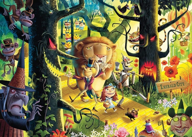 Puzzle RAVENSBURGER lavovi, tigrovi i medvjedi 1000 dijelova