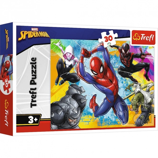 Puzzle od 30 dijelova u bojama Spider-Mana