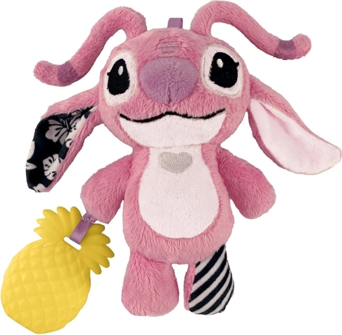 Plišano zvečkalo s držačem Stitch Angel