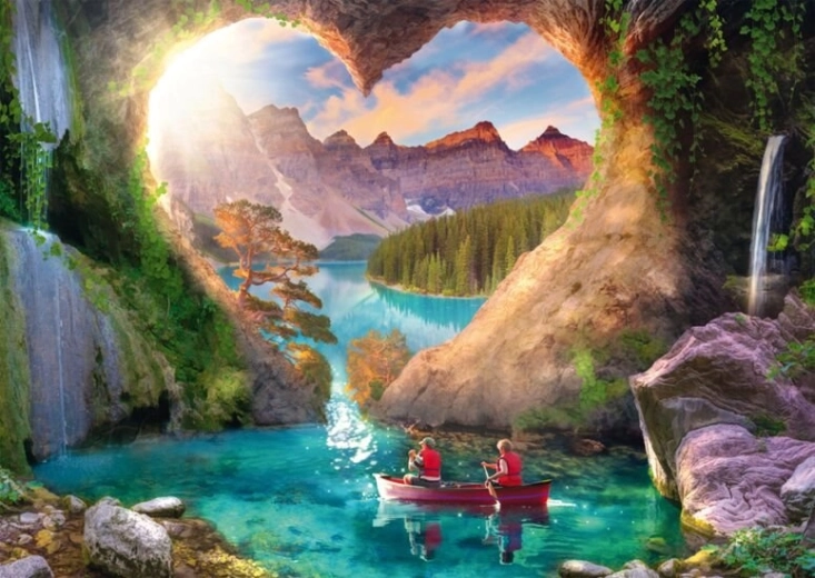 Puzzle Ljubav prema planinama 1000 dijelova SCHMIDT