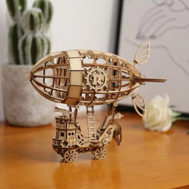 Zračno brod - 3D drvene puzzle