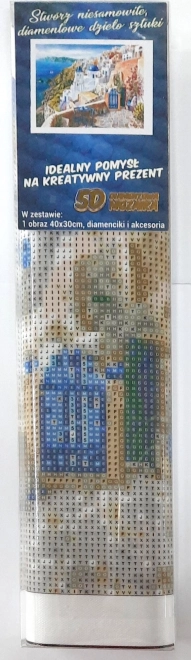 Norimpex Dijamantno slikanje Santorini 30x40cm