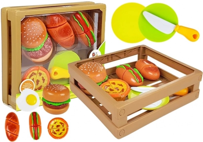Set za rezanje burgera u kutiji