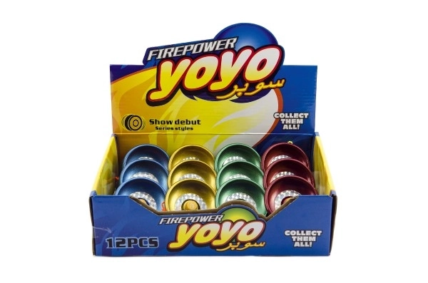 Jojo metal 6cm mix boja u vrećici 12kom u kutiji