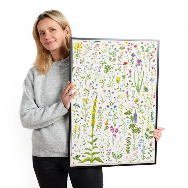 Puzzle od 1000 komada Puzzlove Poljsko Cvijeće