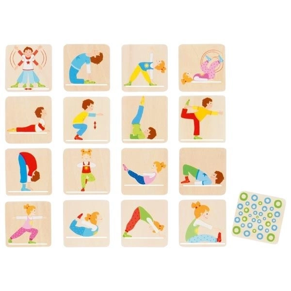 Goki drvene pexeso Gimnastika