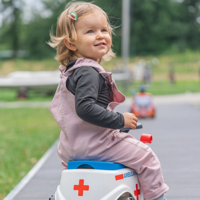 FALK Guralica Ambulance s otvorivim sjedalom i sirenom na volanu
