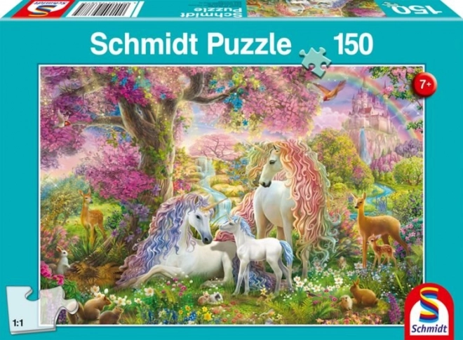 SCHMIDT Puzzle Cvijeće i jednorog 150 dijelova