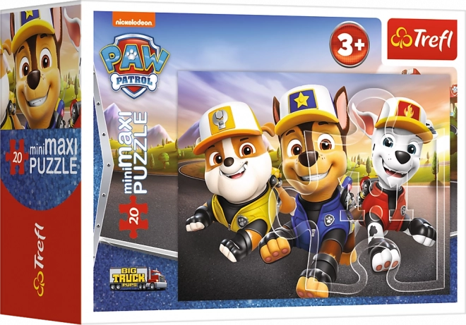 TREFL Puzzle Psići u ophodnji: Štenci 20 dijelova