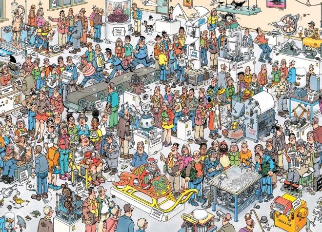 Puzzle JUMBO Jan van Haasteren – Sajam budućnosti, 1000 dijelova