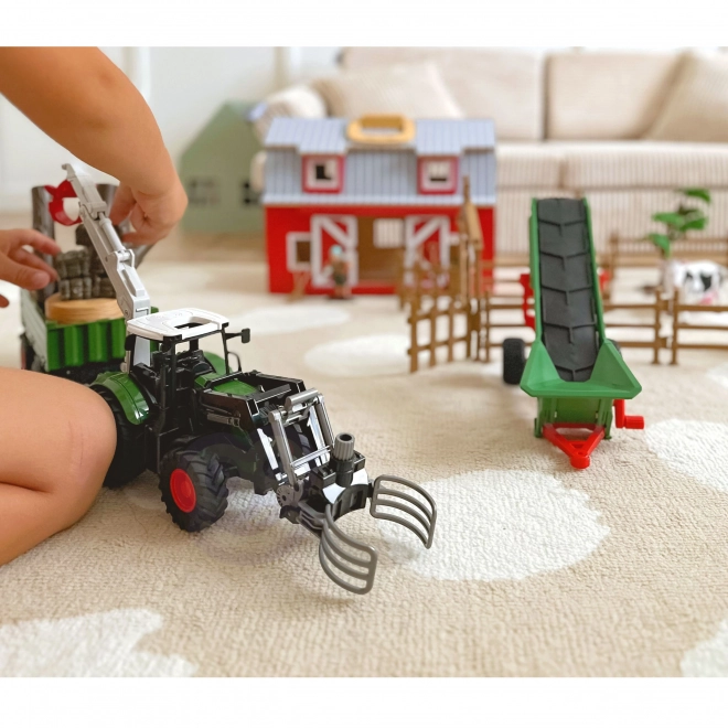 Set poljoprivrednih strojeva mini traktor farma WOOPIE