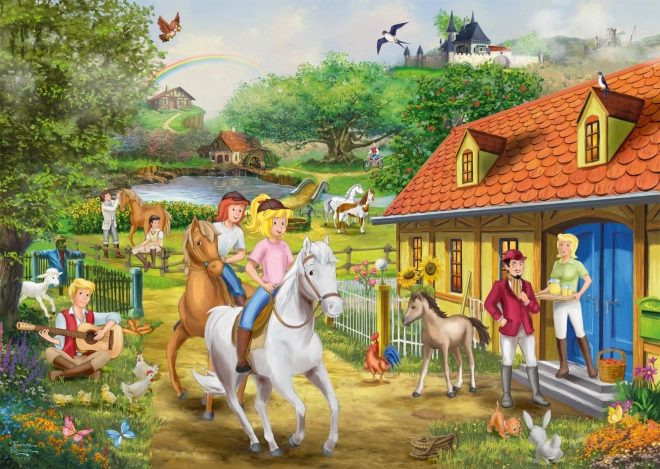 Puzzle Bibi i Tina: Martinova farma 1000 dijelova