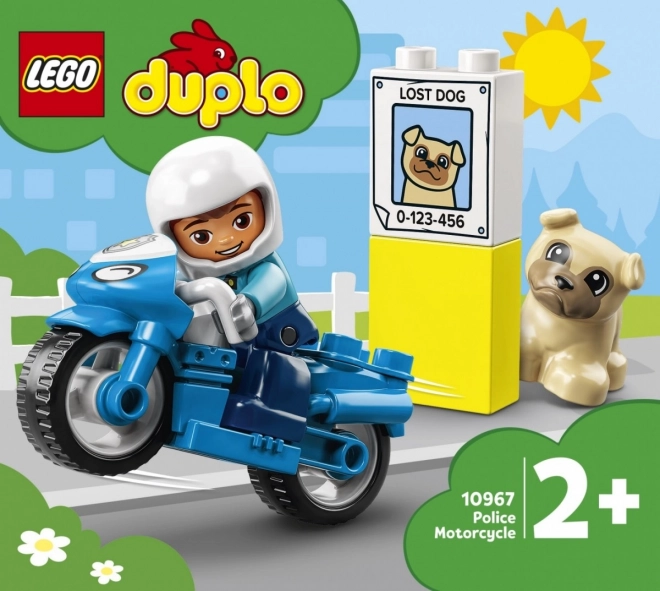 LEGO Duplo 10967 Policijski motocikl