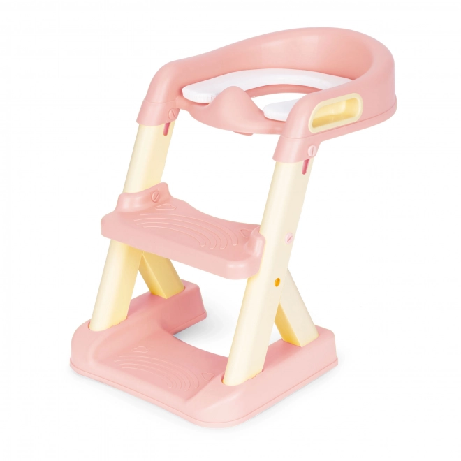 Žuta dječja kahlica sa stepenicama ECOTOYS