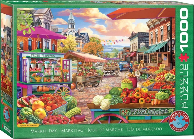 Puzzle Tržnica 1000 komada Eurographics