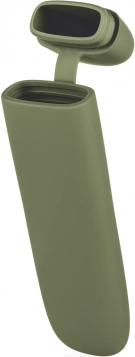 Silikonska futrola za pribor za jelo, Forest Green