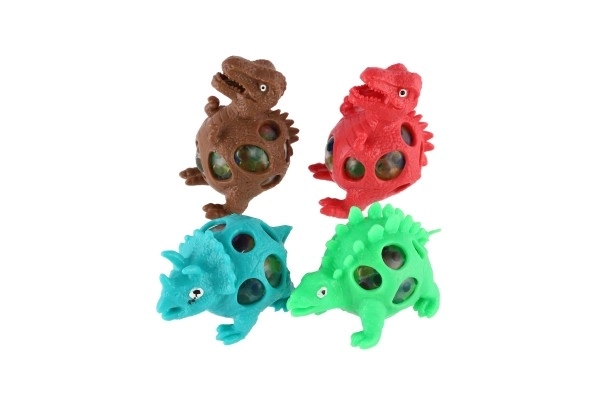 Antistresni dinosaurus stiskavi sluz 7x5cm 4 boje u vrećici
