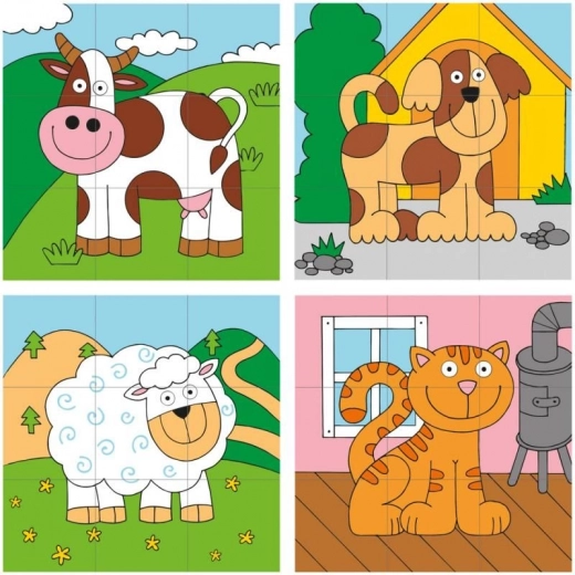 Šarena ilustracija životinja