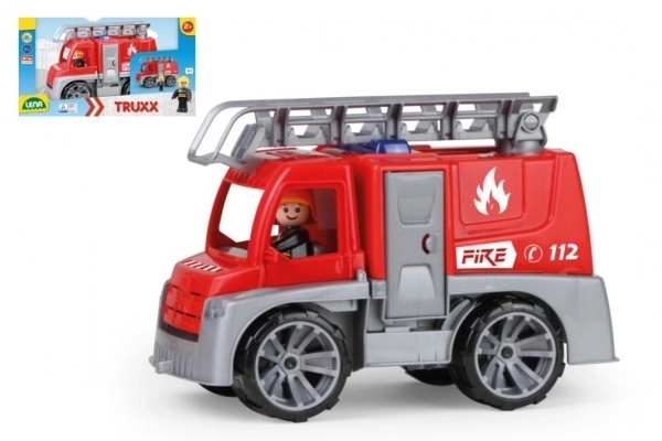 Vatrogasno vozilo Truxx plast 29cm s figuricom u kutiji 39x22x16cm 24m+