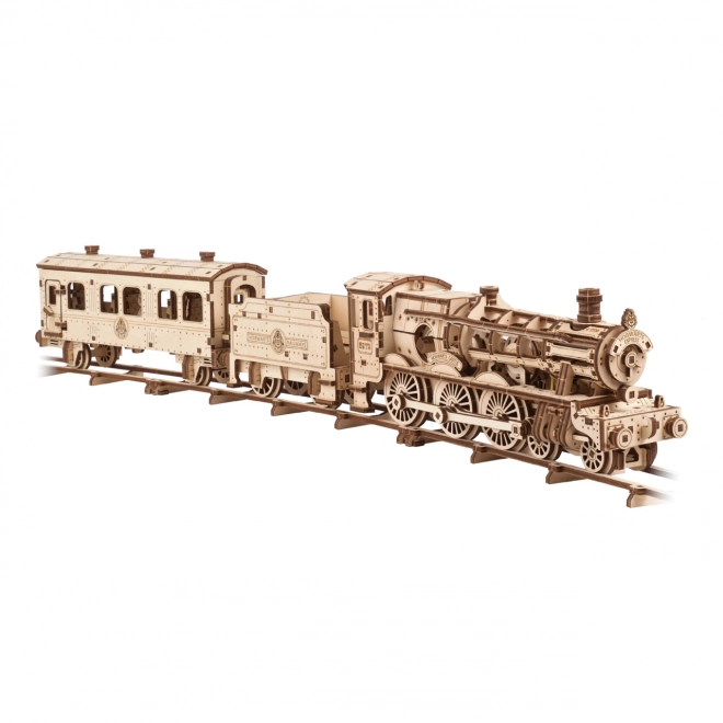 Ugears 3D drvena mehanička slagalica Harry Potter Hogwarts Express