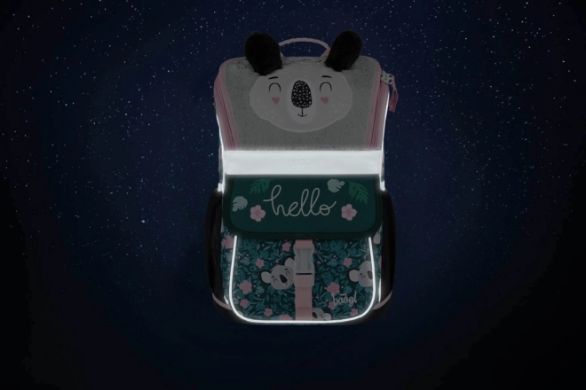 BAAGL SET 5 Zippy Baby Koala: školska aktovka, pernica, vrećica, mape, kutija