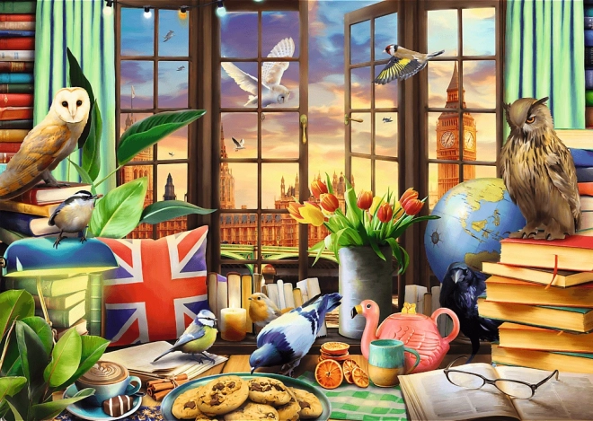 Puzzle Trefl Premium Plus Vrijeme za čaj 1000 dijelova