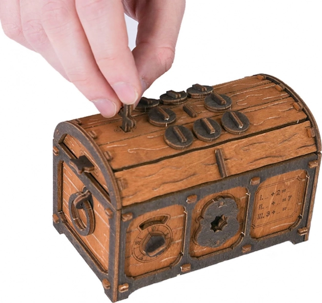 Escape Room Drvena Škrinja s Blagom, 3D zagonetka
