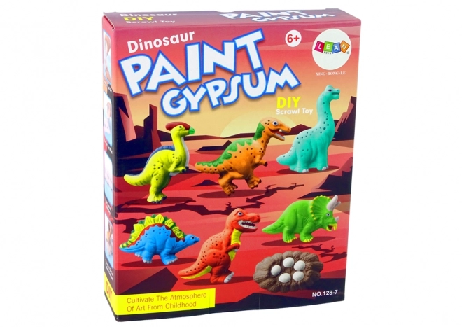 Set za lijevanje gipsa DIY Slikanje dinosaura