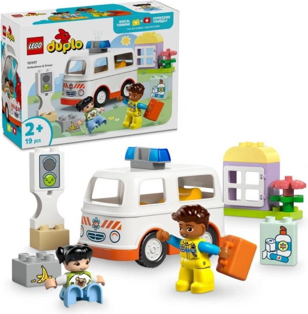LEGO DUPLO hitna pomoć s vozačem