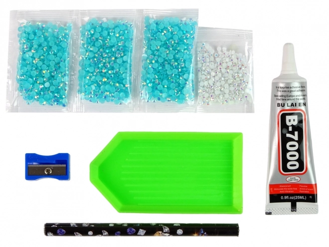 Kreativni set LEAN Toys DIY Kristalni Sob