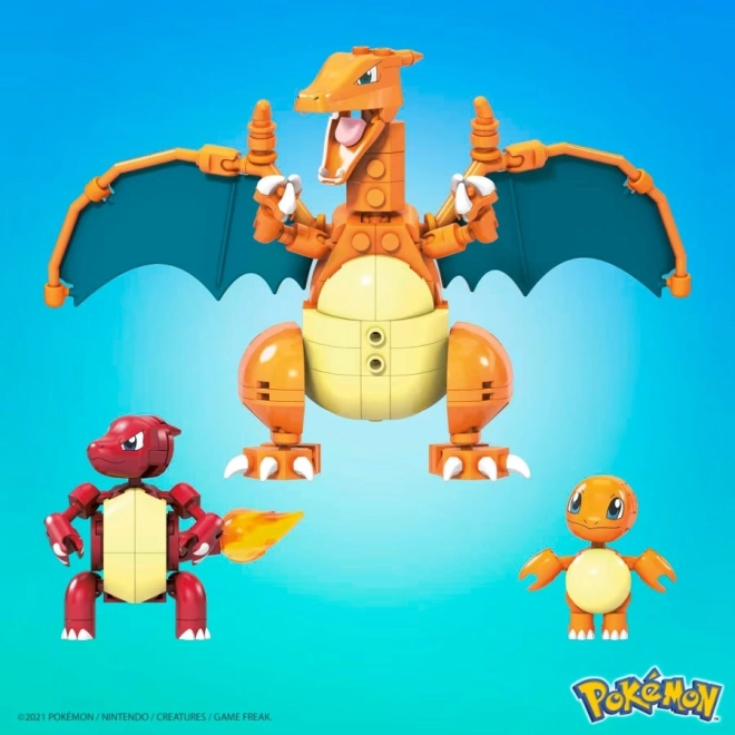 Konstrukcijski set Mega Construx Pokémon Evolucija Charmandera