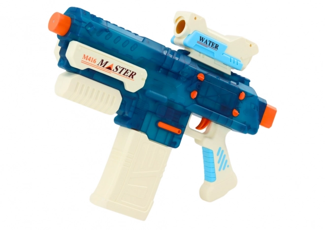 Vodeni pištolj M416 na akumulator, 500 ml, domet 8-10 m
