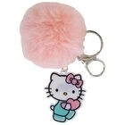 Privjesak s pahuljastim puffom Hello Kitty