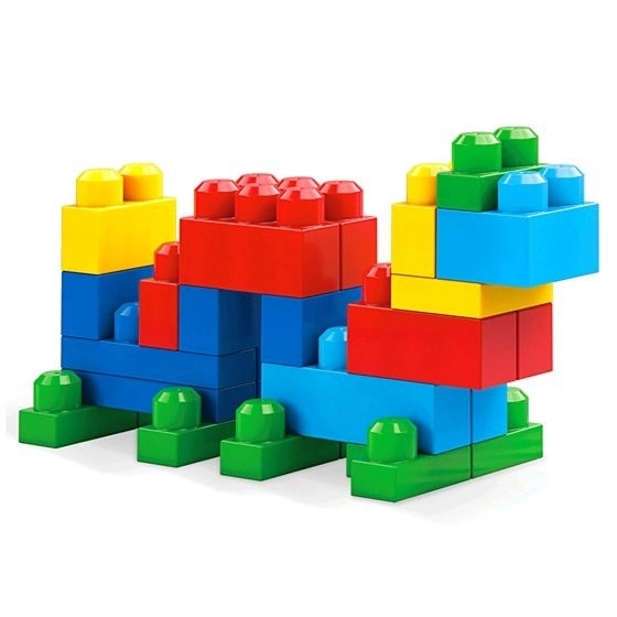 Mega Bloks Prvi Graditelji Blokovi u Plastičnoj Vreći 60 kom