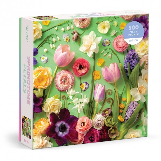 Puzzle Proljetni cvjetni listići 500 komada