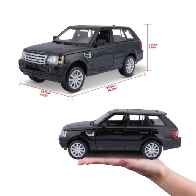 Model Range Rover Sport crni