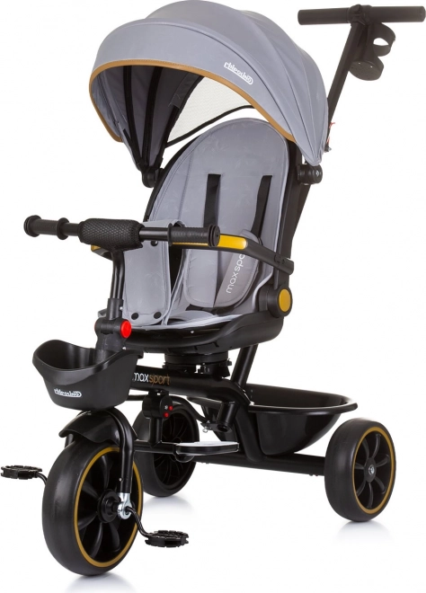 CHIPOLINO Trokolica s krovićem Max Sport 2-u-1 – Ash Grey