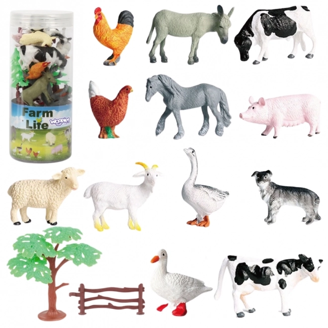 Woopie set figurica životinja sa farme 14 kom