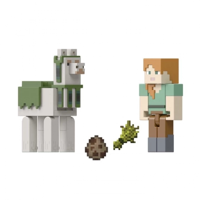 Minecraft figurice Alex i lama