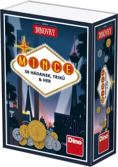Dino Dinovka novčići – putna logička igra (50 zagonetki)