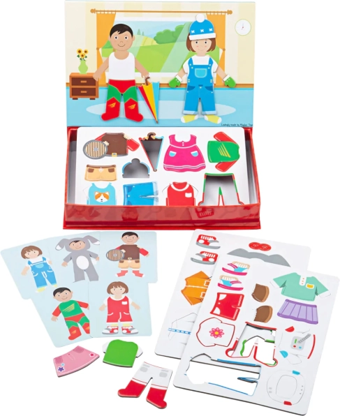 Bigjigs Toys magnetska odijevajuća slagalica Haljine