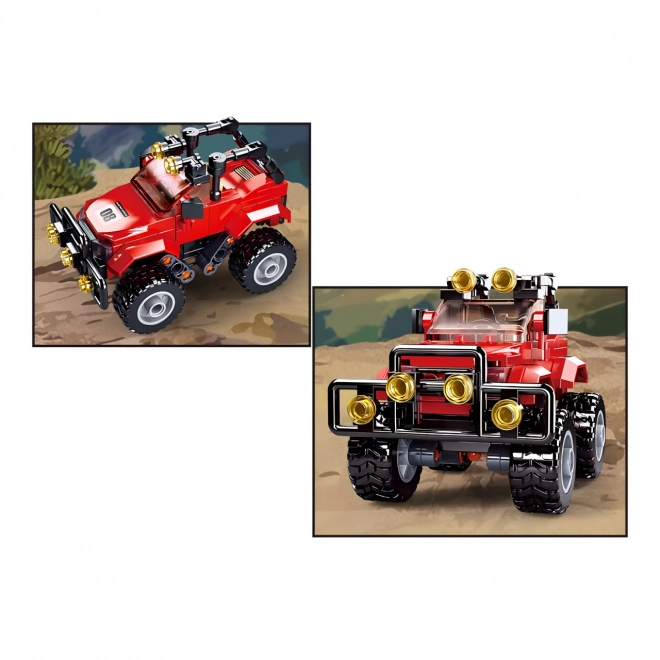 Sluban Town M38-B0902 Jeep crveni