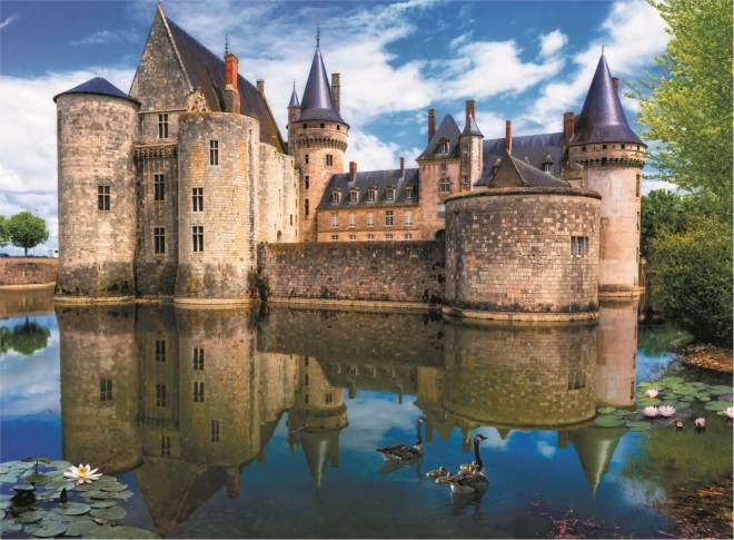 Puzzle 3000 dijelova Dvorac Sully-sur-Loire Francuska