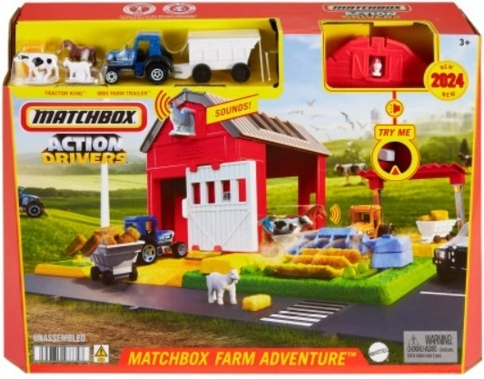 Matchbox set farma životinje traktor zvuk